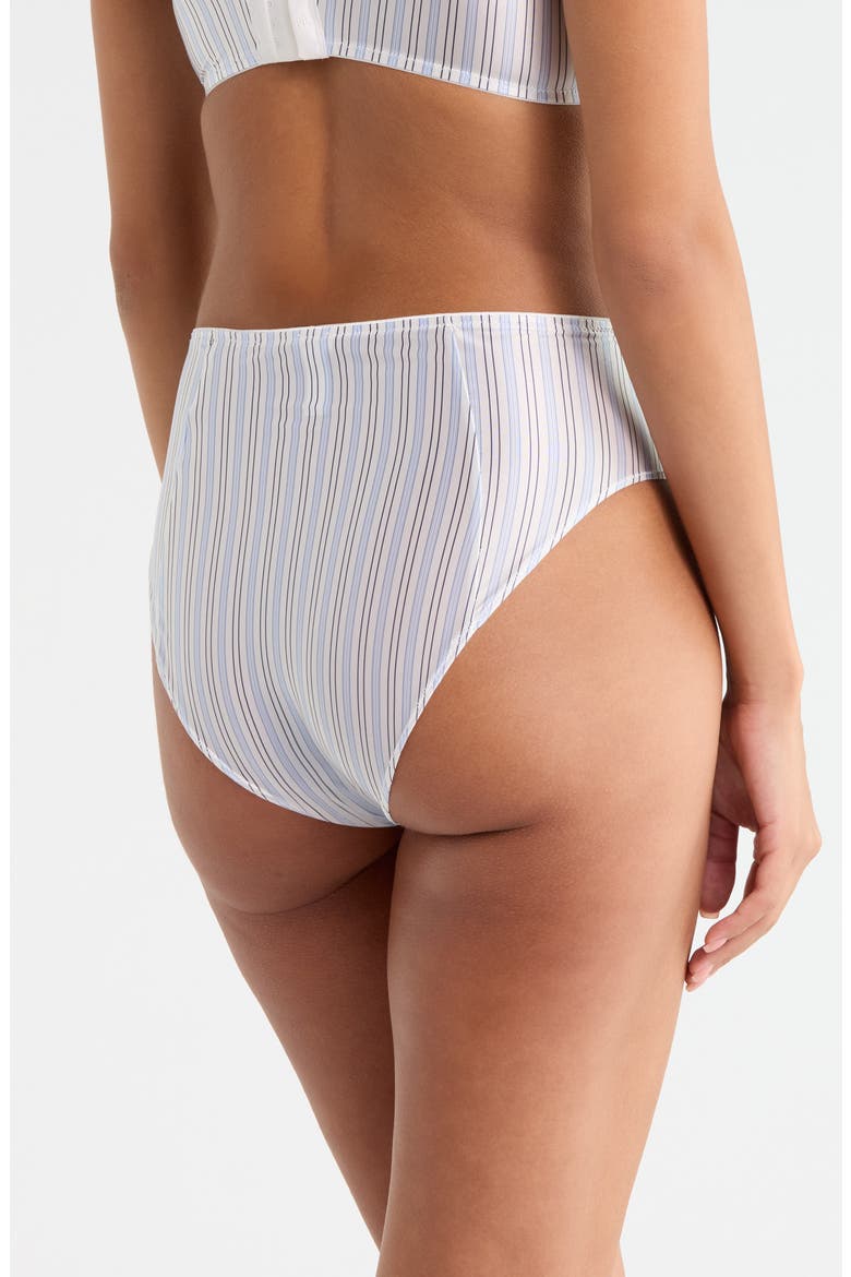Stripe High Waist Satin Briefs, Alternate, color, MENSWEAR STRIPE