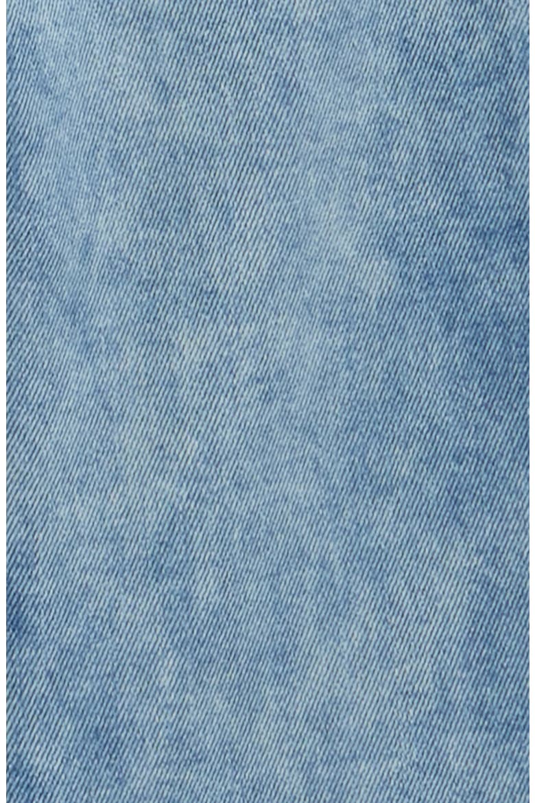 Kids' Ruffle Hem Wide Leg Jeans, Alternate, color, INDIGO