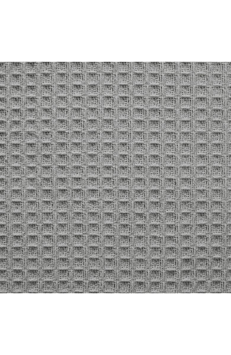 Modern Threads Cotton Waffle Blanket, Alternate, color, Light Gray