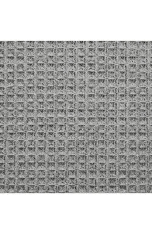 Modern Threads Cotton Waffle Blanket In Light Gray