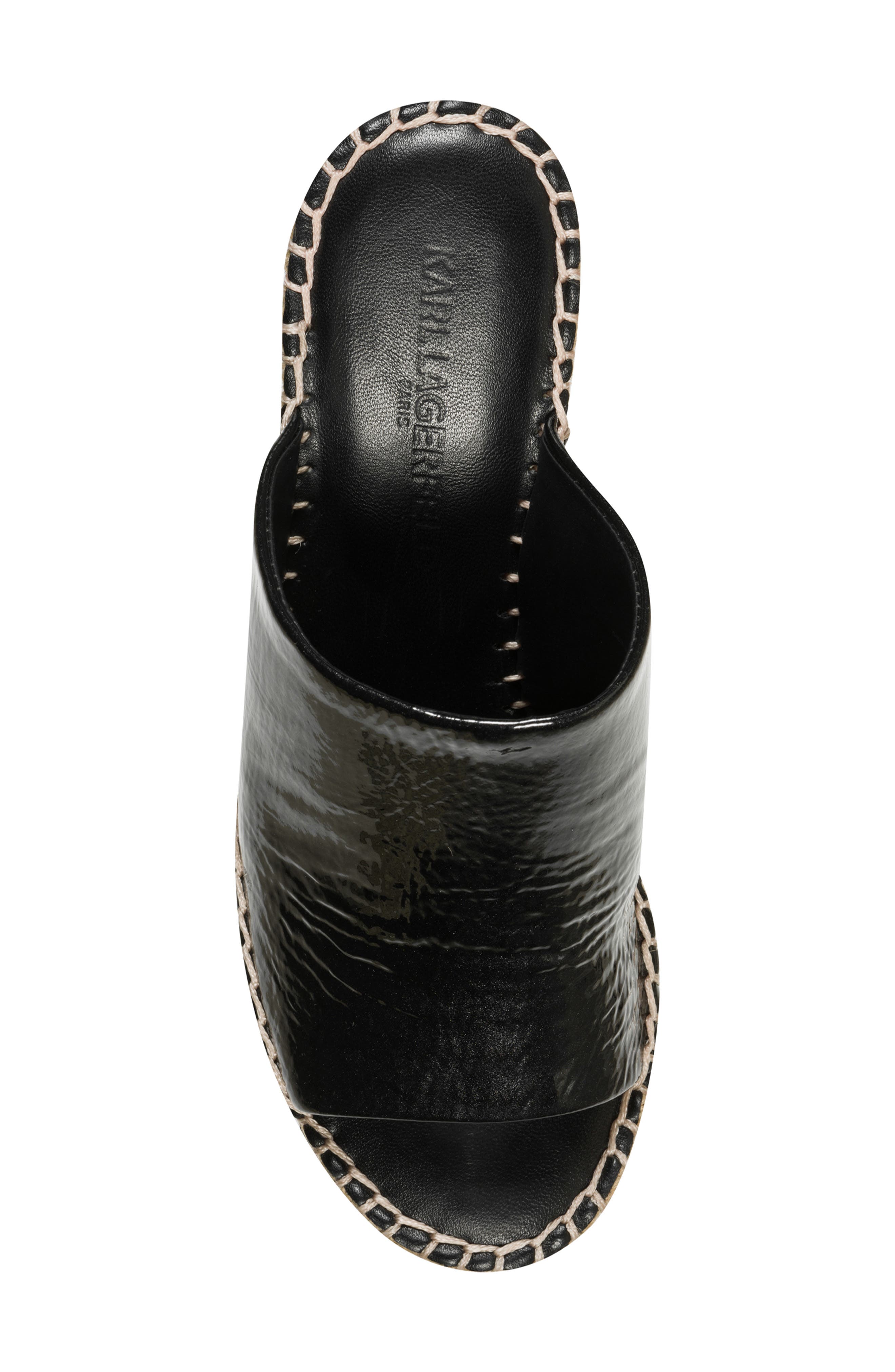 KARL LAGERFELD PARIS Carina Wedge Sandal, Alternate, color, 