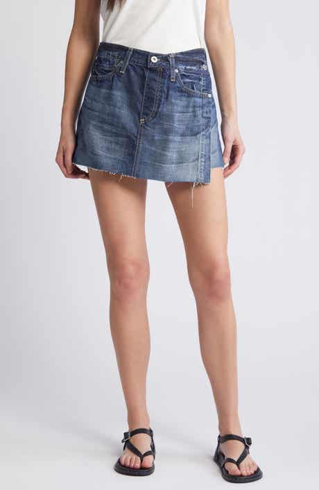 AG Ira Denim Miniskirt