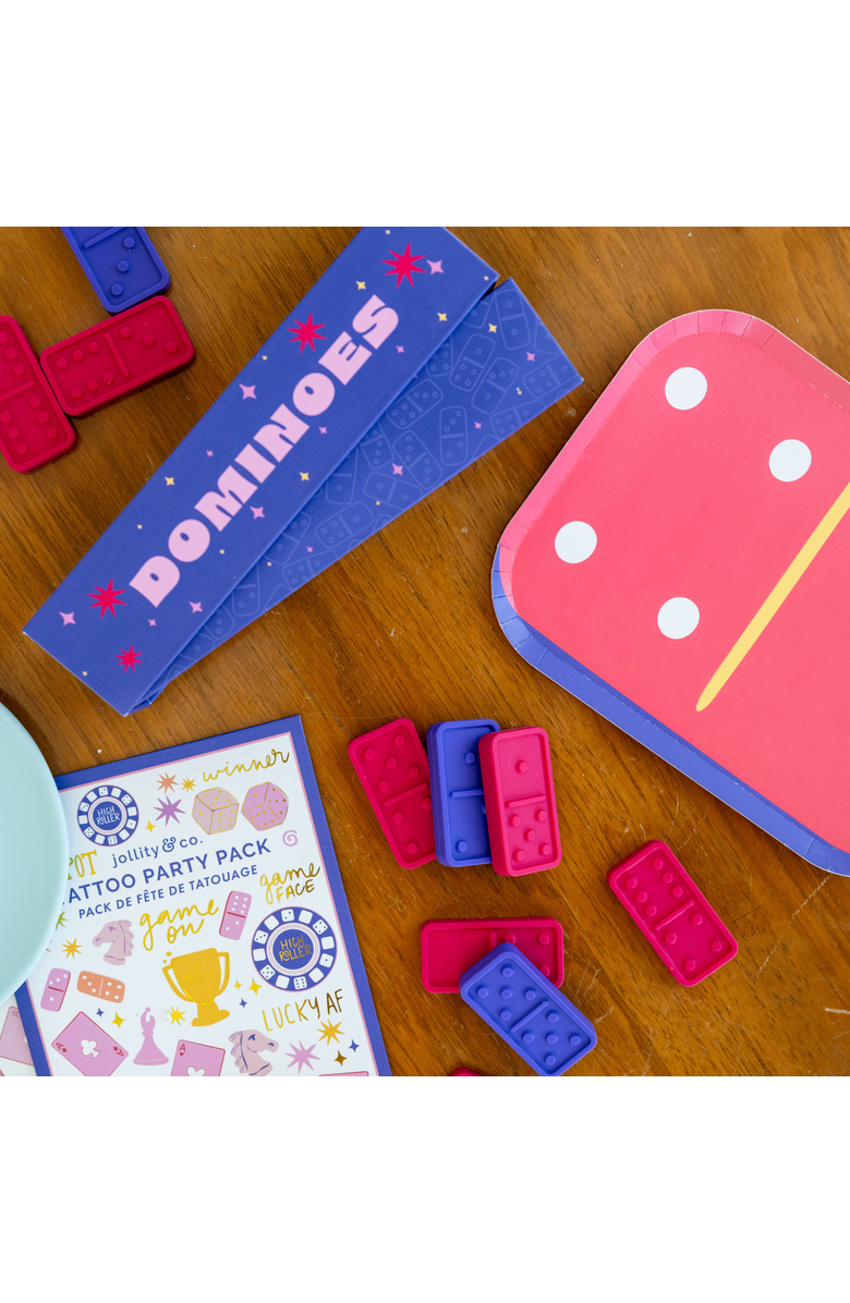 Jollity & Co. Silicone Dominoes Game Set, Alternate, color, Assorted Pre-Pack