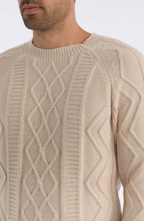 Hunter Cable Knit Sweater In Multi