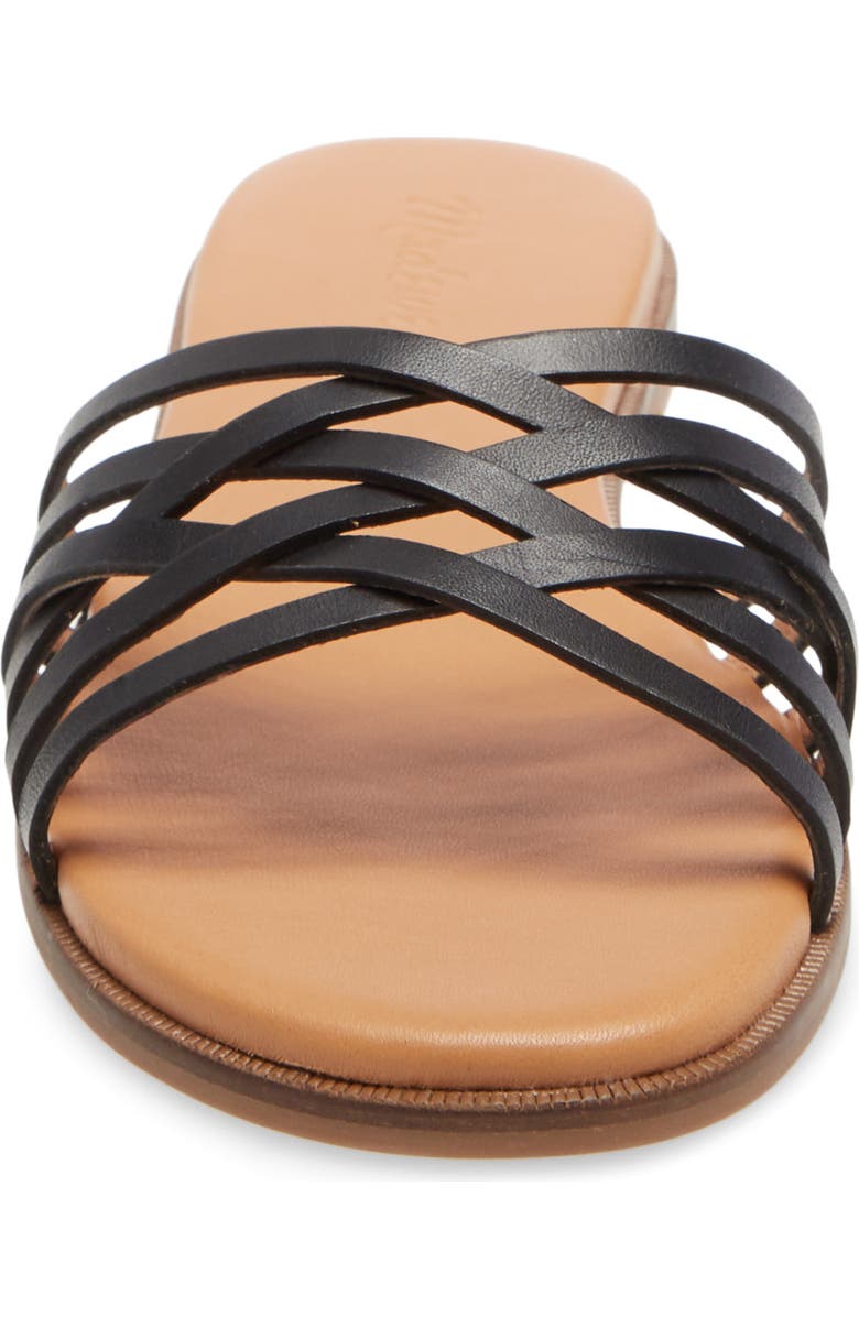 Madewell The Tracie Crisscross Slide Sandal, Alternate, color,