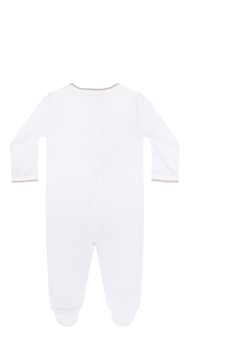 Nellapima Pink Crochet Footie - Baby, Alternate, color, Pink