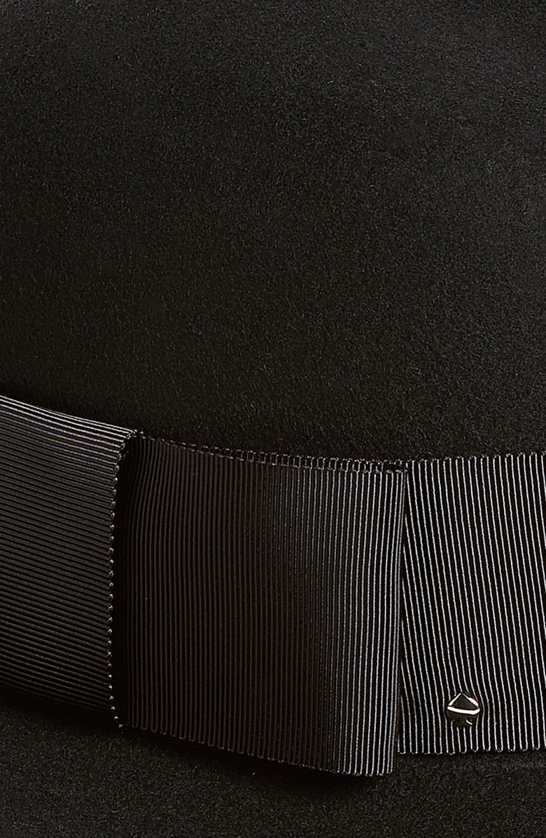 Kate Spade New York 'tab bow' wool felt fedora, Alternate, color, 