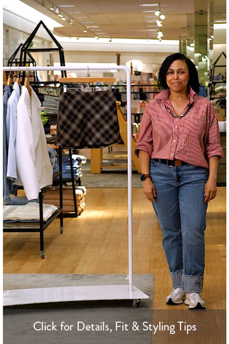 Carlena Plaid Miniskirt video