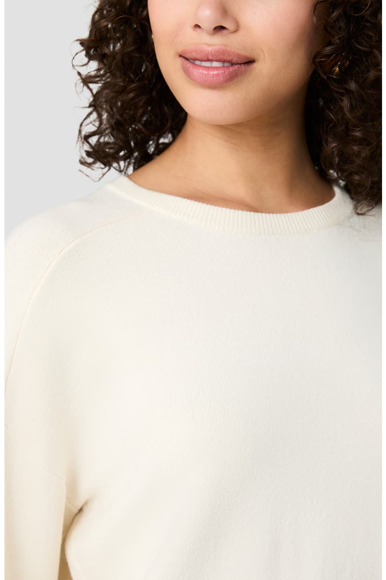 Babysoft Oversize Crewneck Sweater, Alternate, color, PORCELAIN CREAM