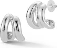 GLAZE JEWELRY Triple Hoop Earrings