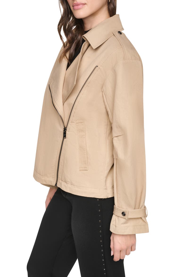 Morningside Moto Jacket, Alternate, color, TRAVERTINE