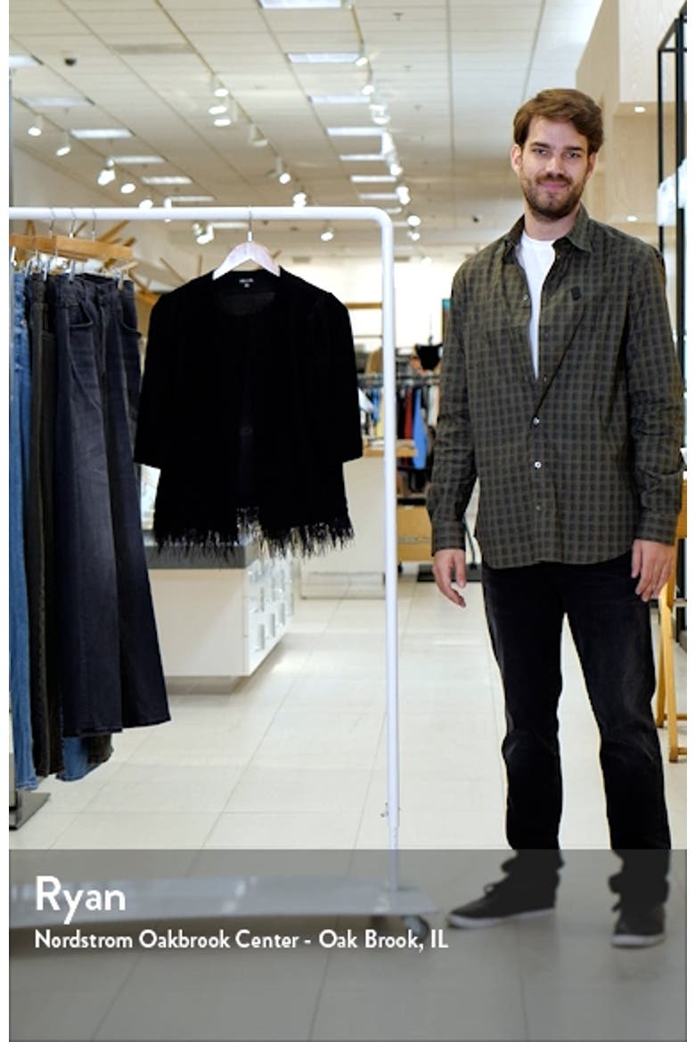 Sparkle Feather Trim Jacket video