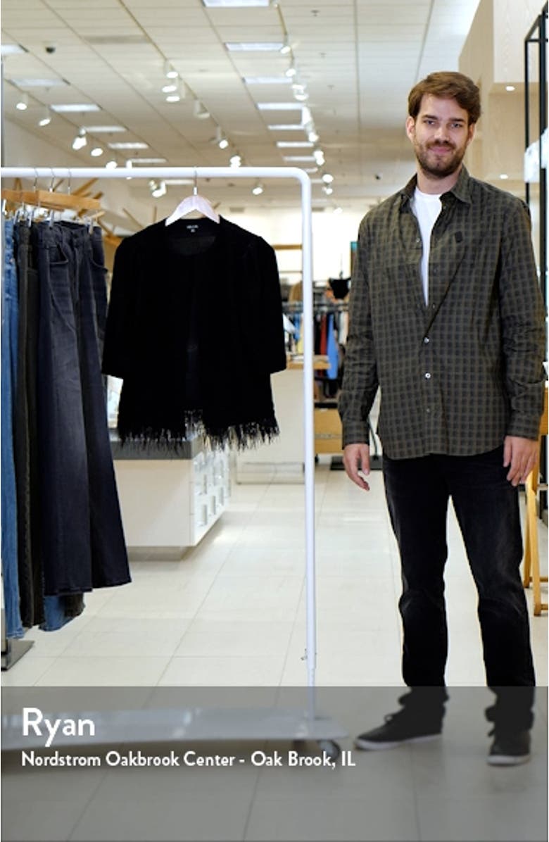 Sparkle Feather Trim Jacket, sales video thumbnail