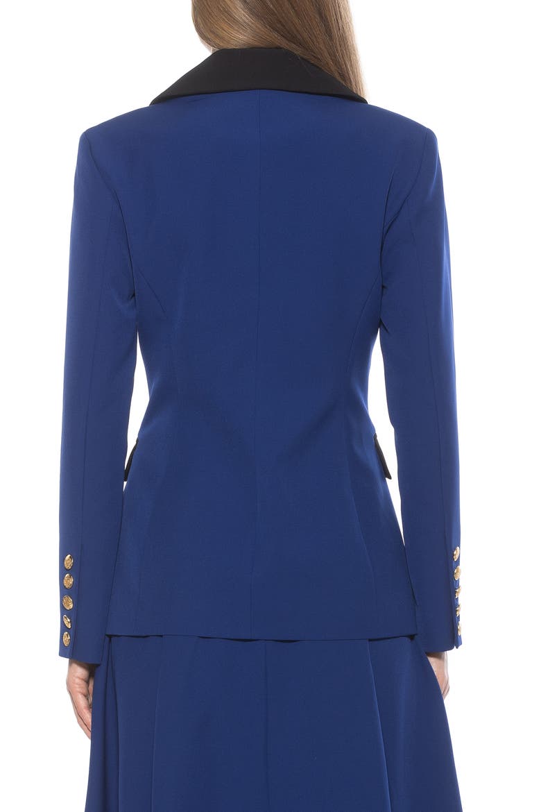 Double Breasted Jacket, Alternate, color, NAVY