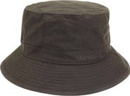 Barbour Waxed Cotton Bucket Hat
