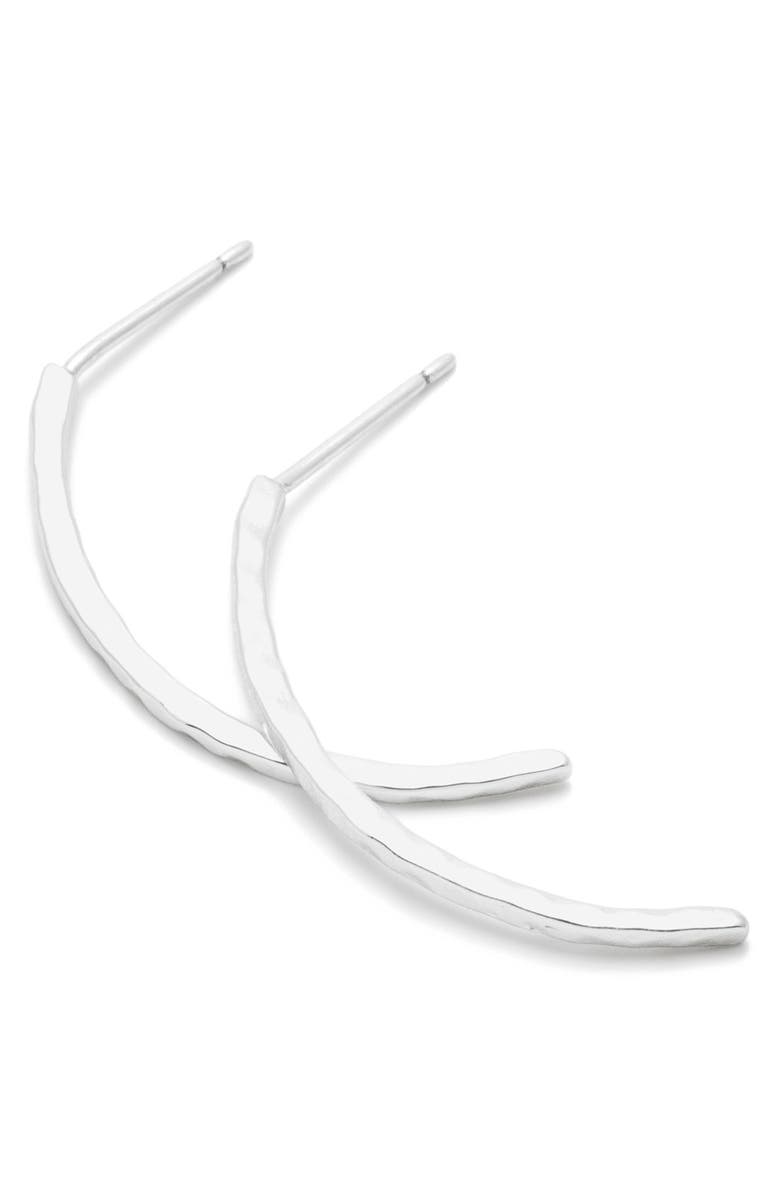 gorjana 'Taner' Half Hoop Drop Earrings, Alternate, color, 