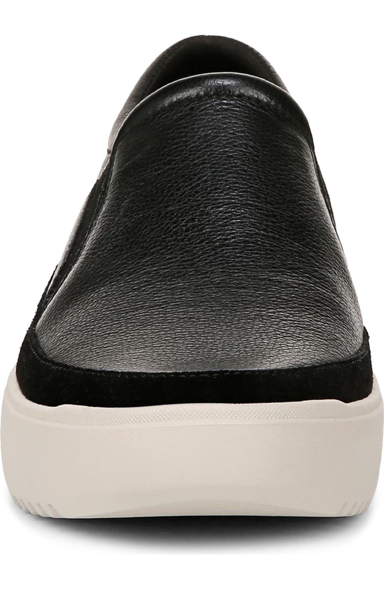 Vionic Kearny Platform Slip-On Sneaker, Alternate, color, Black