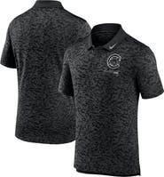 Nike Men's Nike  Black Chicago Cubs Next Level Performance Polo