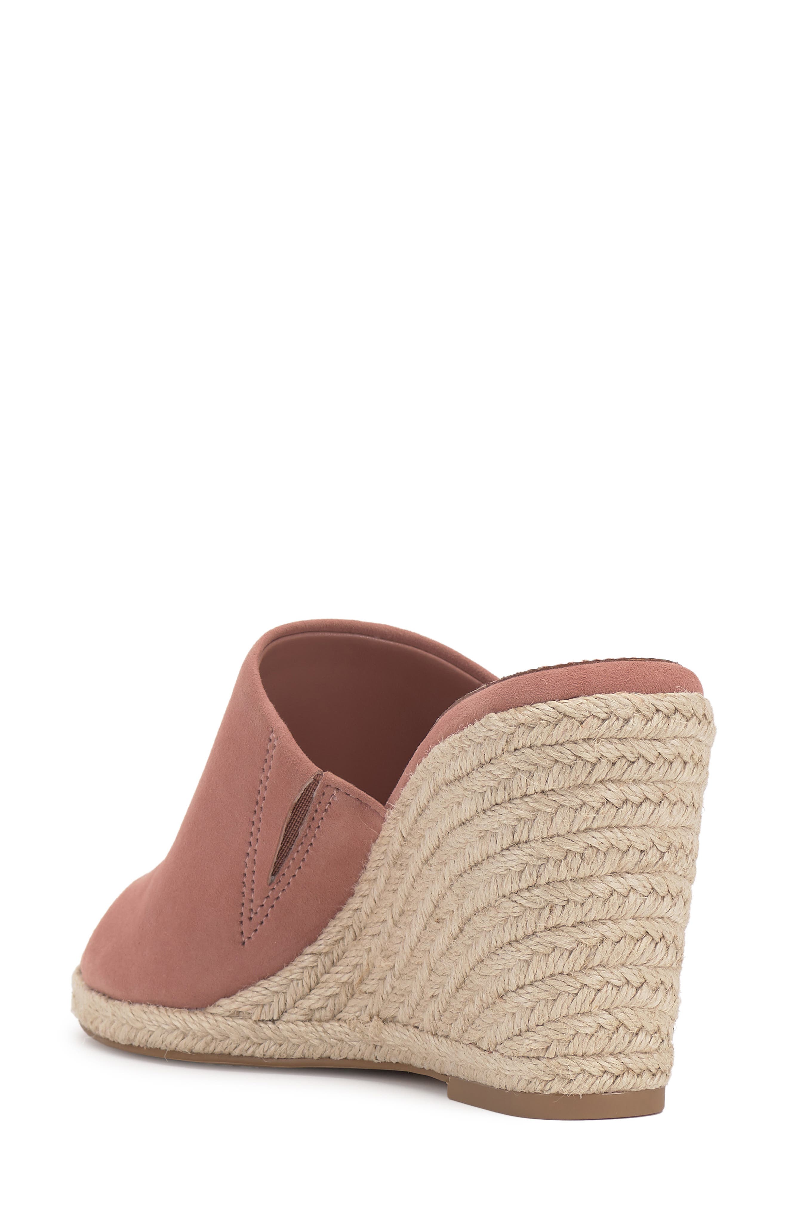 Vince Camuto Fayla Wedge Sandal, Alternate, color, Dark Pale Pink