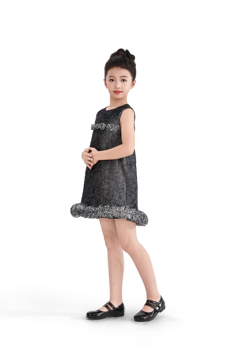 Speckled Dress, Alternate, color, Grey