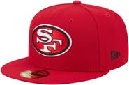 New Era Men's New Era Scarlet San Francisco 49ers 59FIFTY Fitted Hat