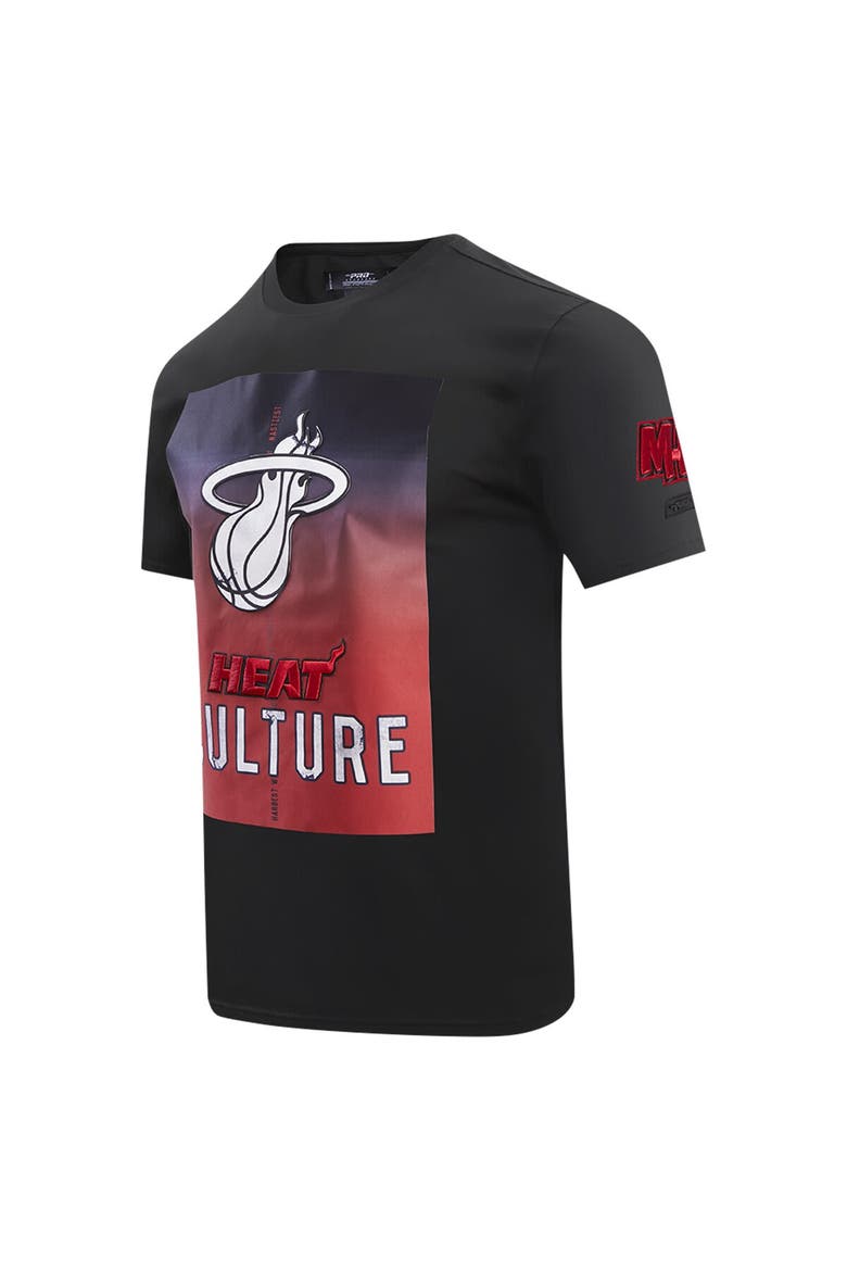 Men's Pro Standard Black Miami Heat 2023 City Edition T-Shirt, Alternate, color, Black