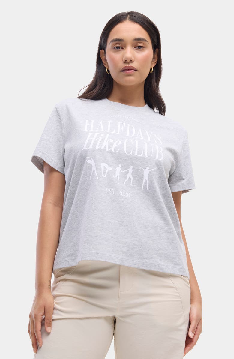 Halfdays Graphic T-Shirt, Alternate, color, Heather Grey