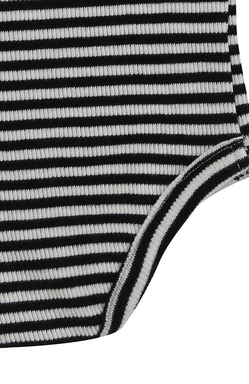 Turtledove London Kids Organic Cotton Rib Onsie In Multi