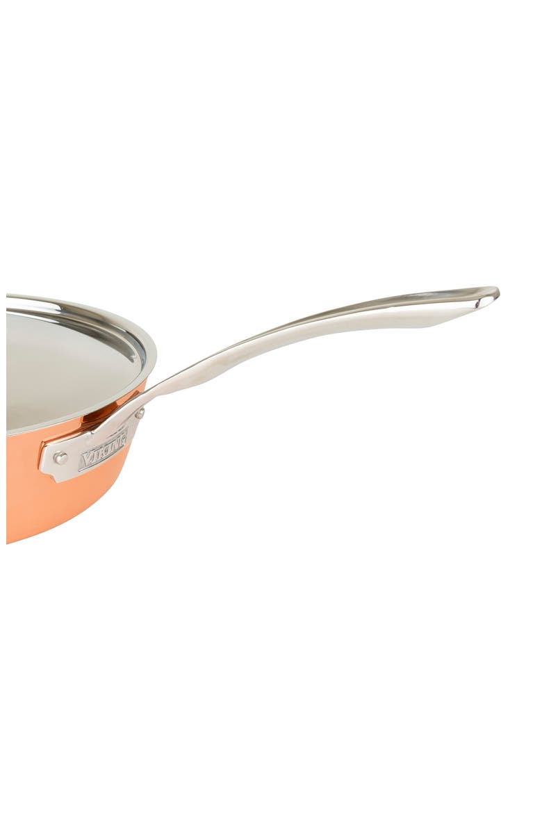Contemporary 4-Ply Copper Clad 9-Piece Cookware Set, Alternate, color, COPPER