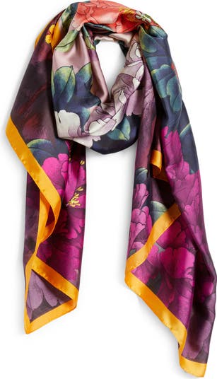 Floral Print Scarf