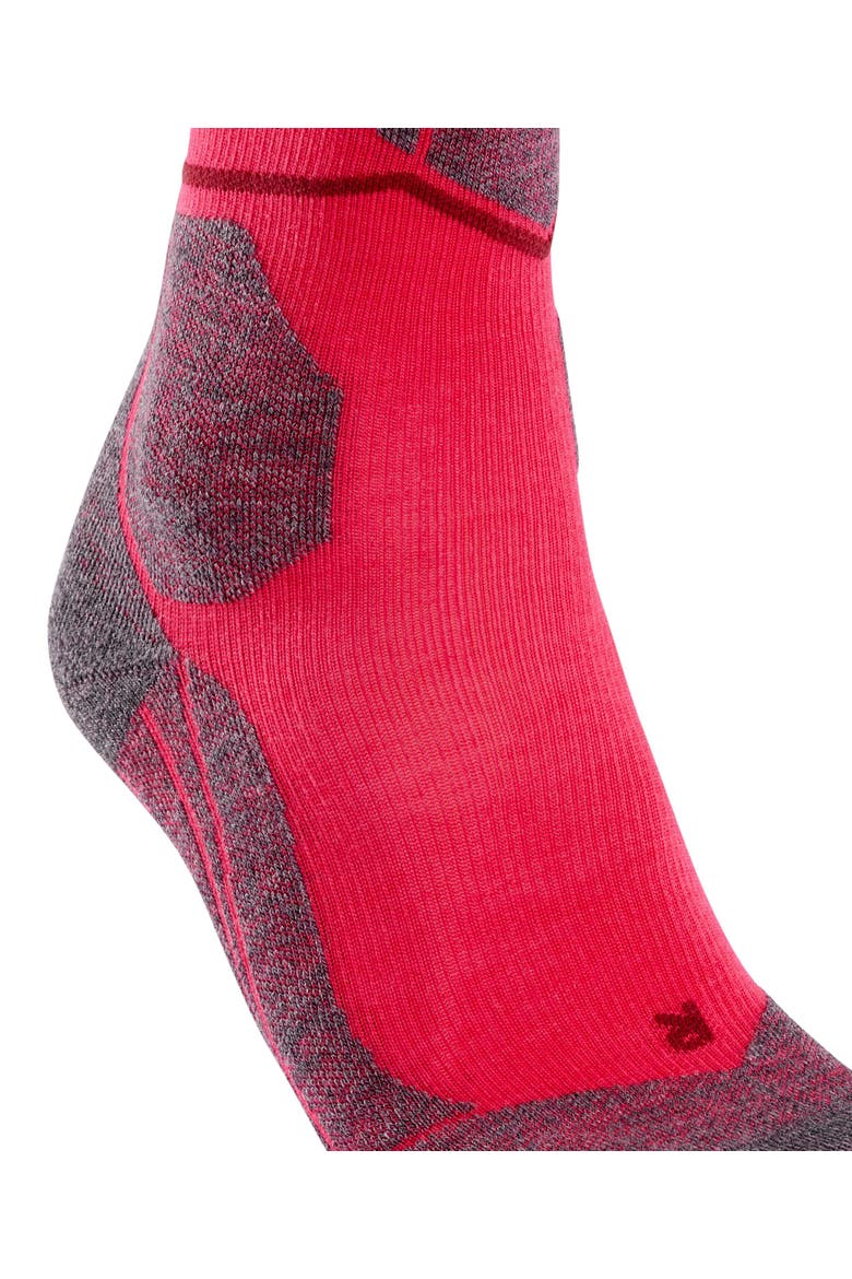 SK4 Advanced Compression Light Ski Socks, Alternate, color, Rose