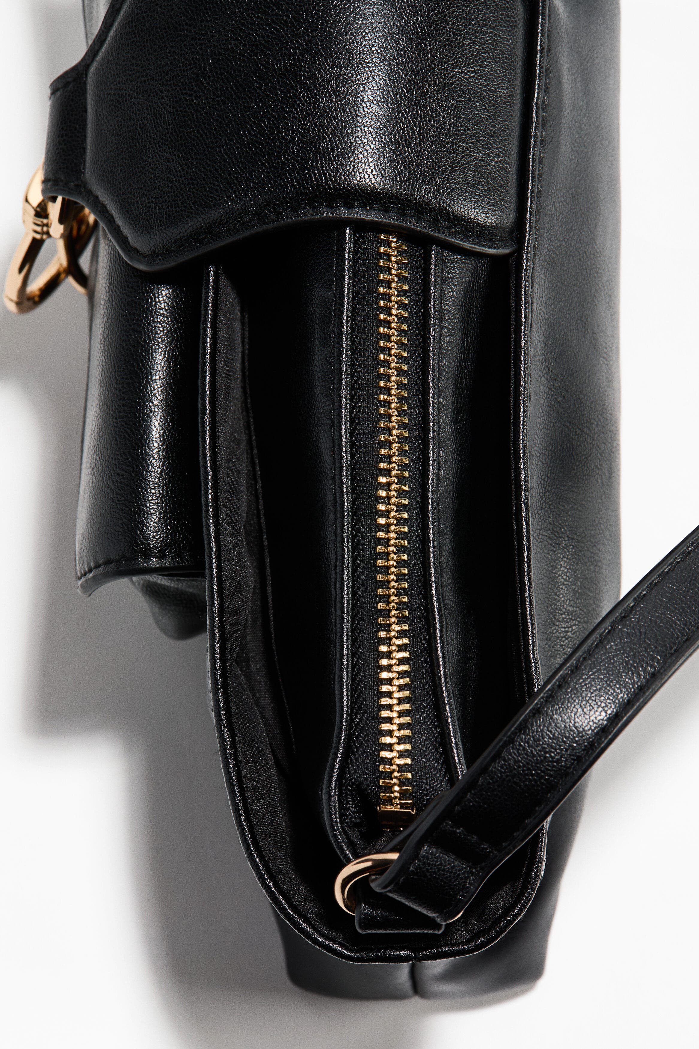 H&M Shoulder Bag, Alternate, color, Black