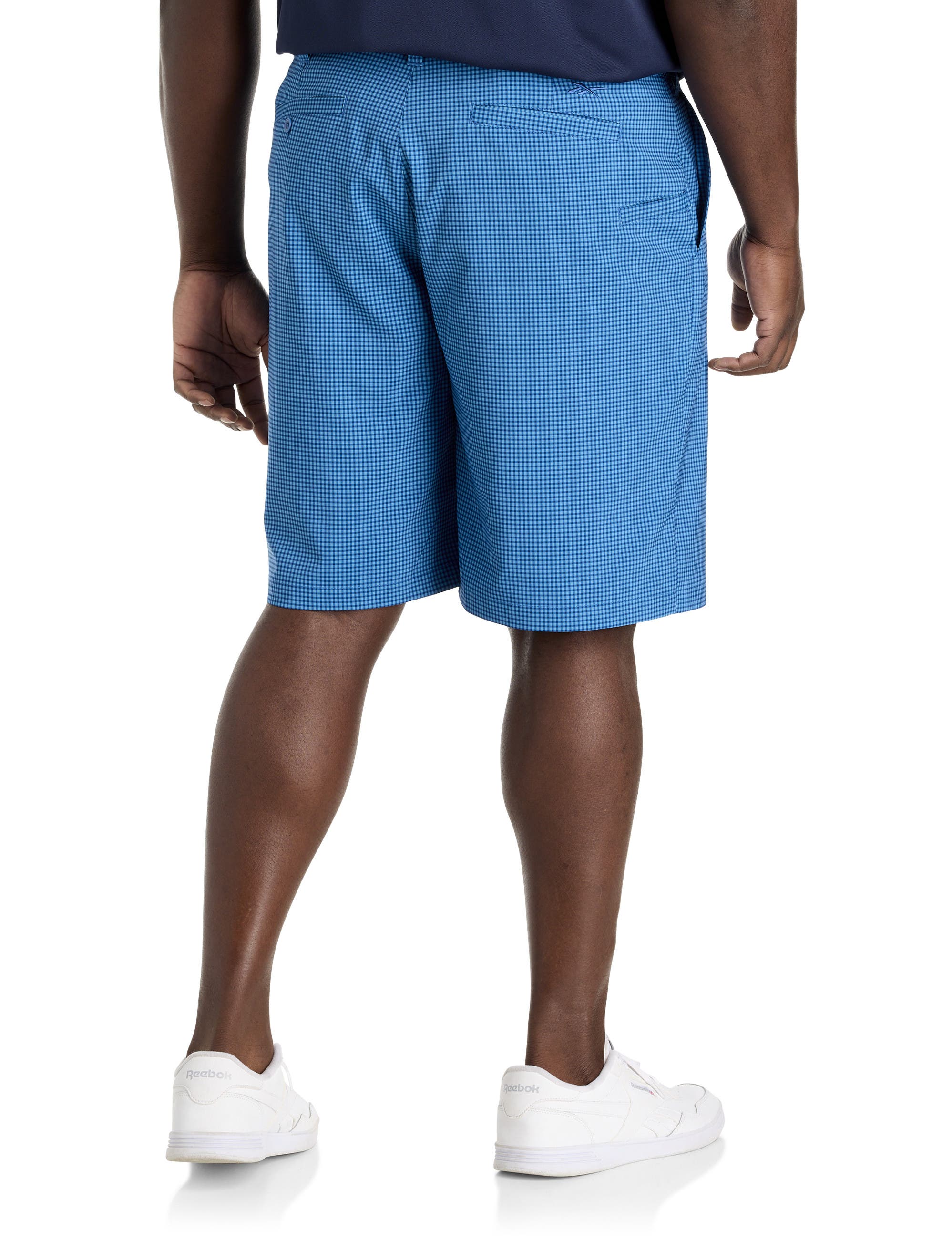 Big & Tall Performance Plaid Golf Shorts - image 4