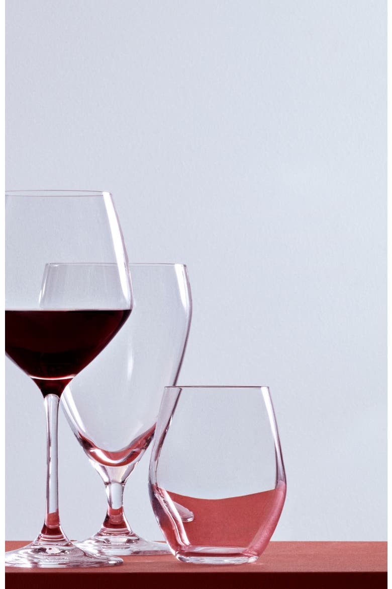 Cabernet 6-Piece Short Tumbler Set, Alternate, color, Clear