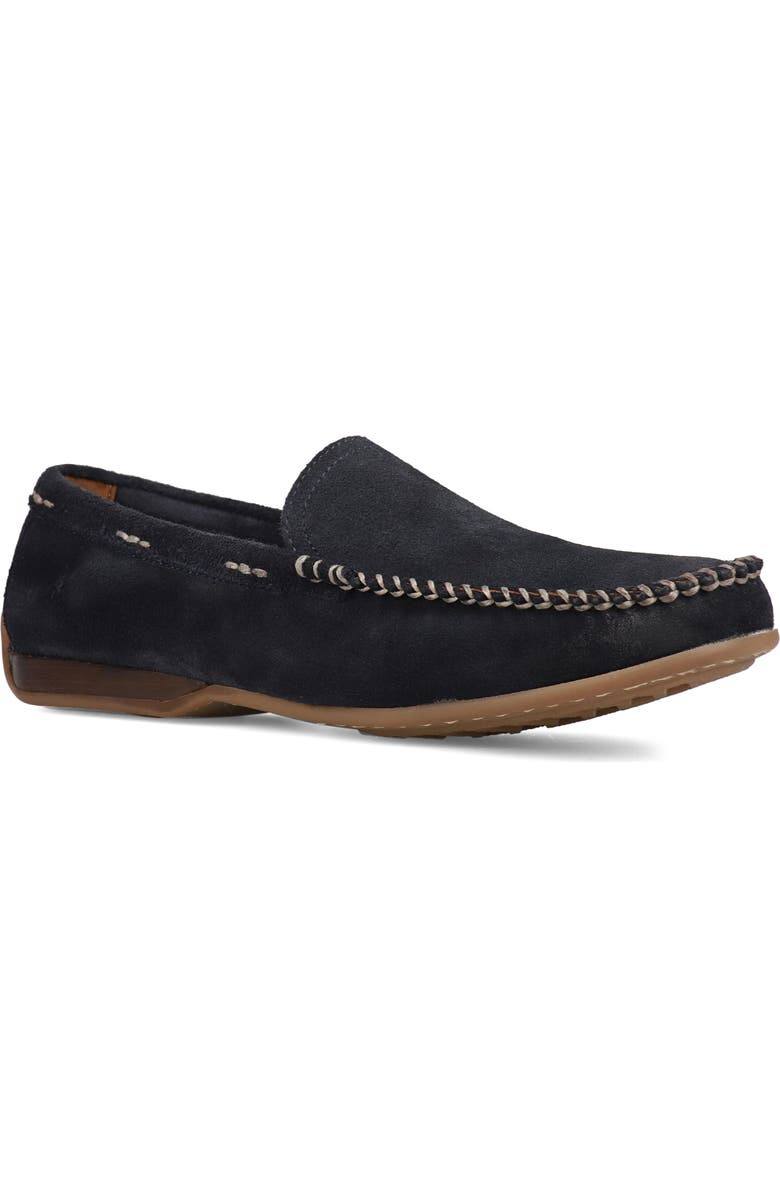 Frye Lewis Venetian Loafer, Main, color, Indigo