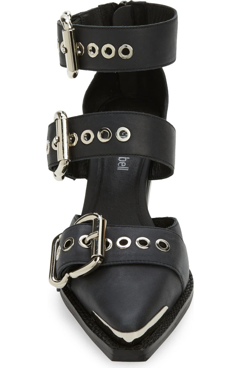 Jeffrey Campbell Emilia Buckle Cutout Boot, Alternate, color,