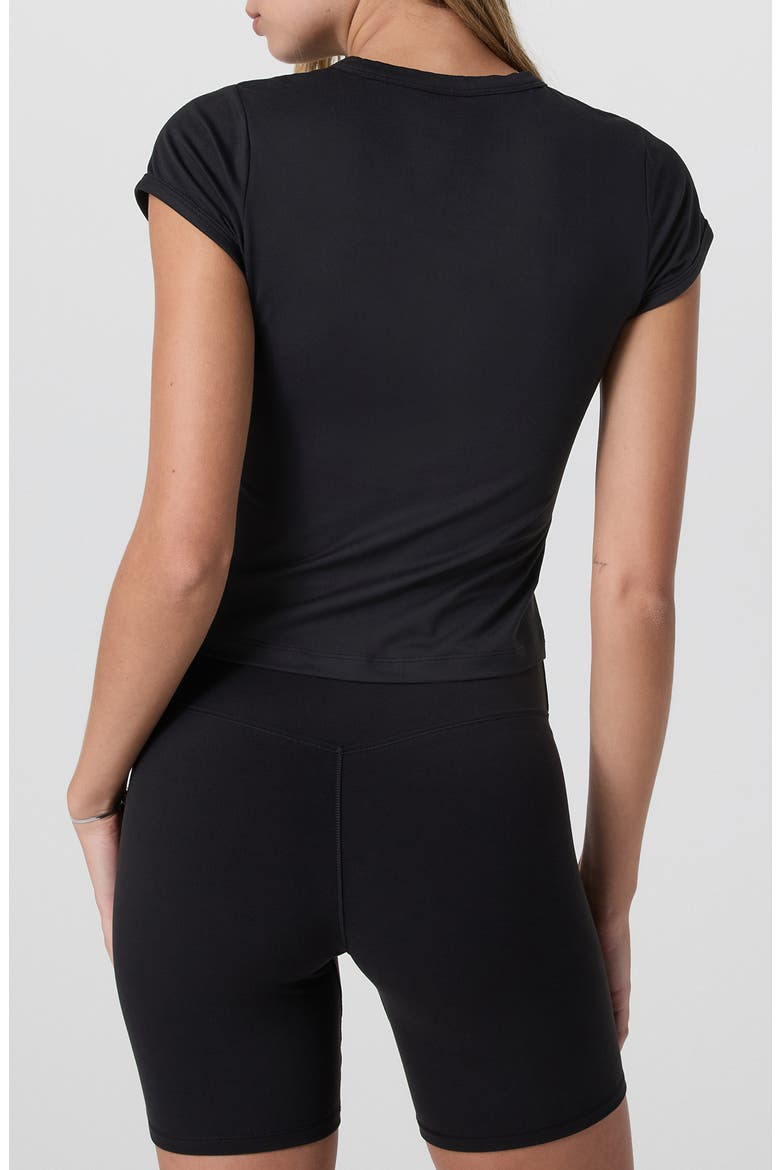 Halo Baby Tee, Alternate, color, SOLID BLACK