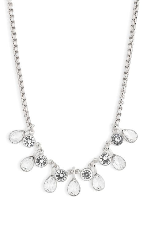 Crystal Teardrop Necklace