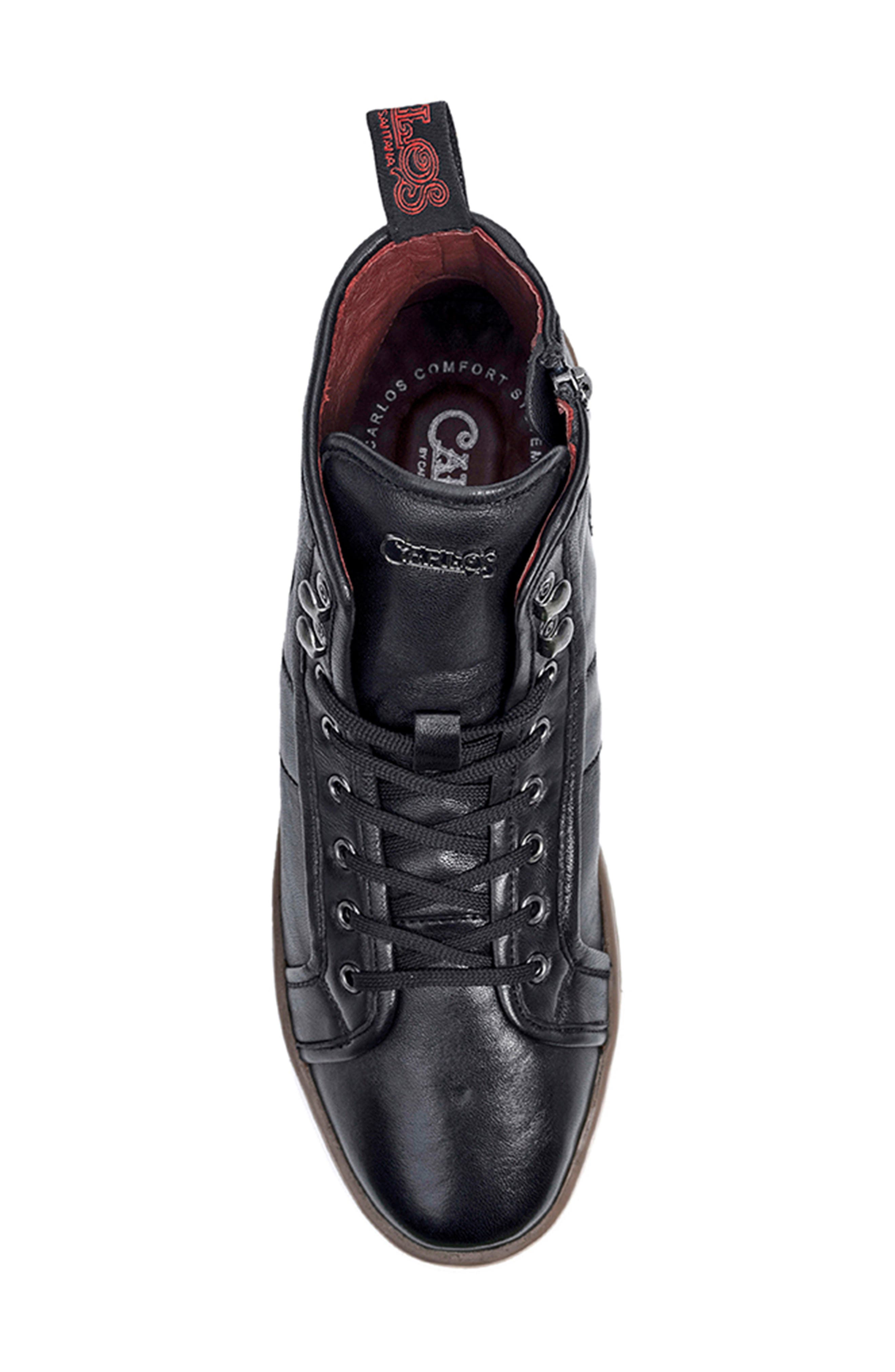 Carlos by Carlos Santana Otis Sneaker, Alternate, color, Black