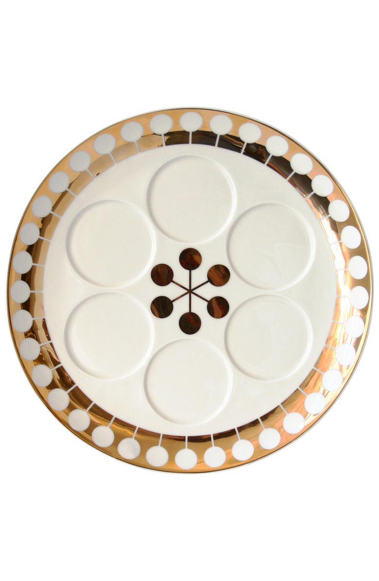 Jonathan Adler Futura Seder Plate, Main, color, 