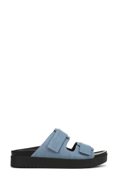 Vionic Riviera Platform Sandal In Blue