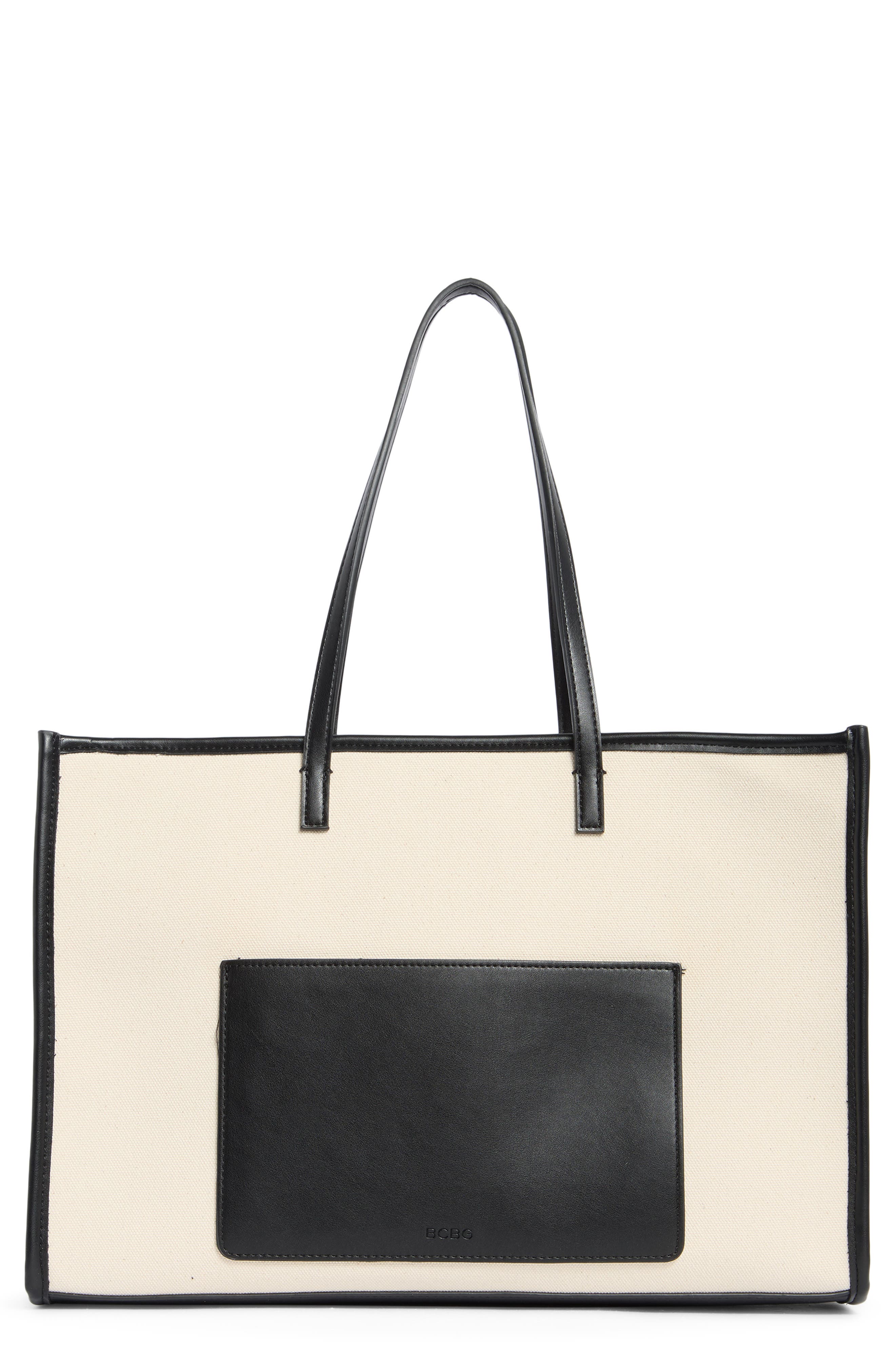 BCBG Canvas Tote Bag