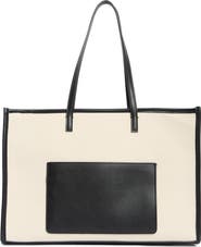BCBG Canvas Tote Bag