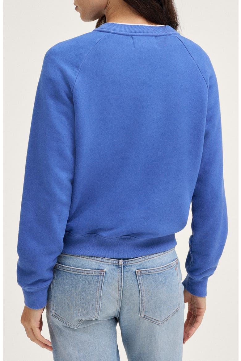 McCarren Crewneck Raglan Sweatshirt, Alternate, color, ATLAS BLUE