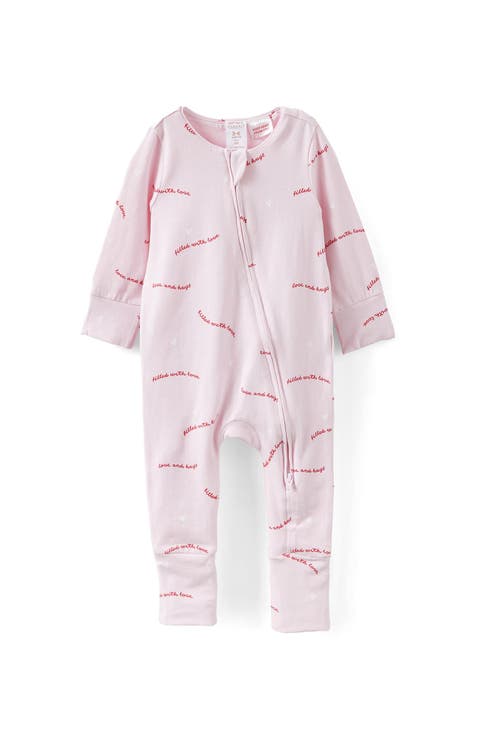 The Billie Long Sleeve Zip Romper