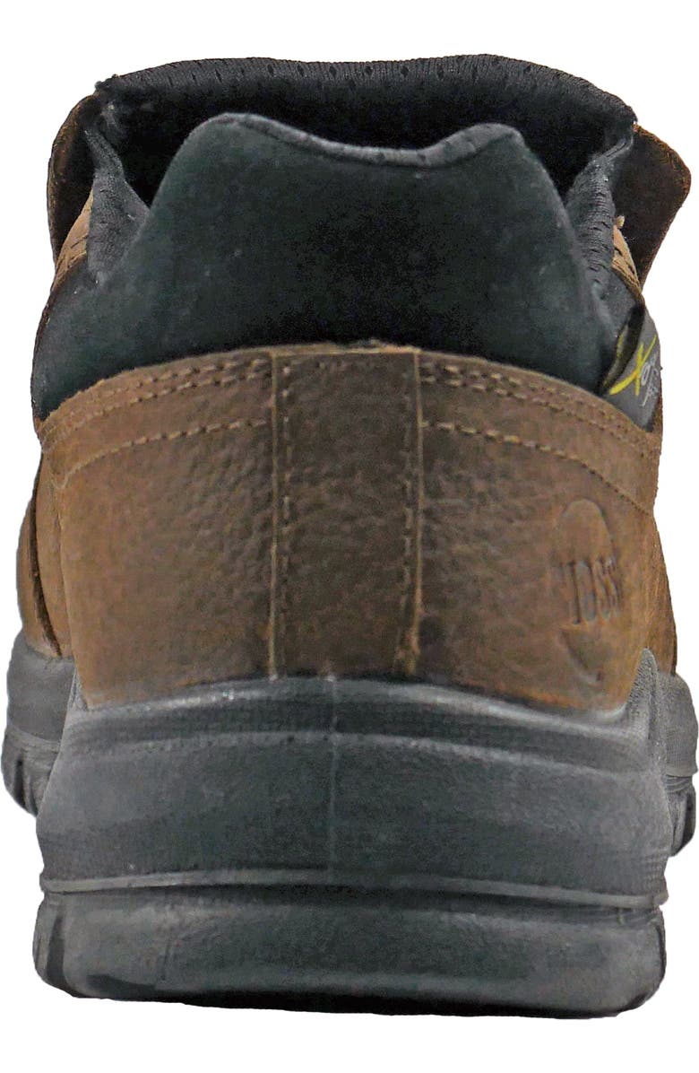 Hoss Boot Company HOSS Worker Slip On Composite Toe Met Guard Work Shoe, Alternate, color, Brown