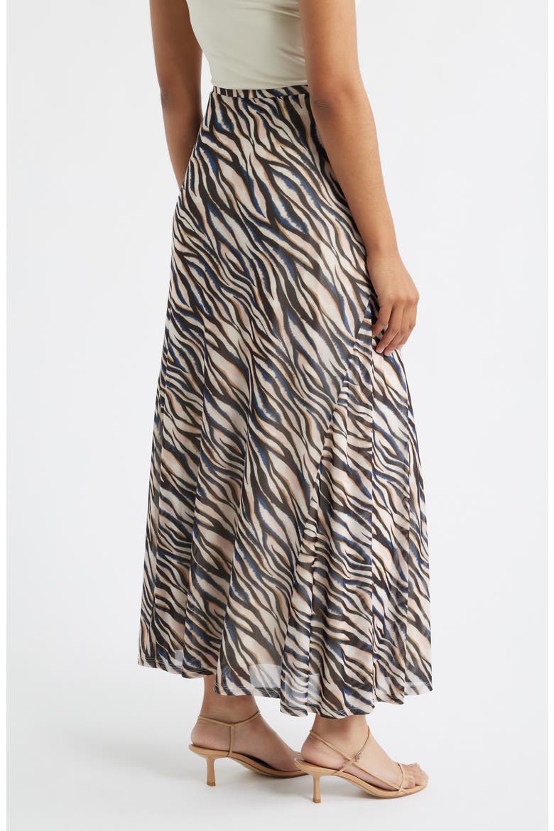 Belle Maxi Skirt, Alternate, color, BLUSH MULTI