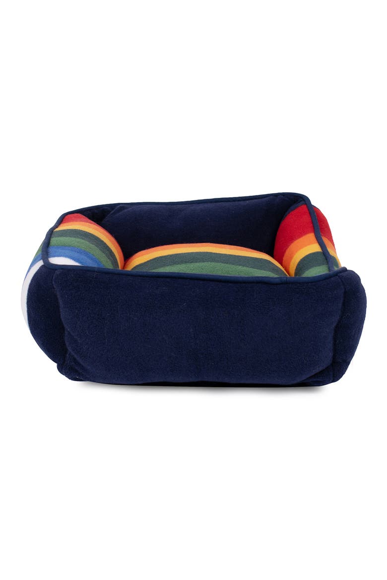 Fleece Kuddler Pet Bed, Alternate, color, CRATER LAKE