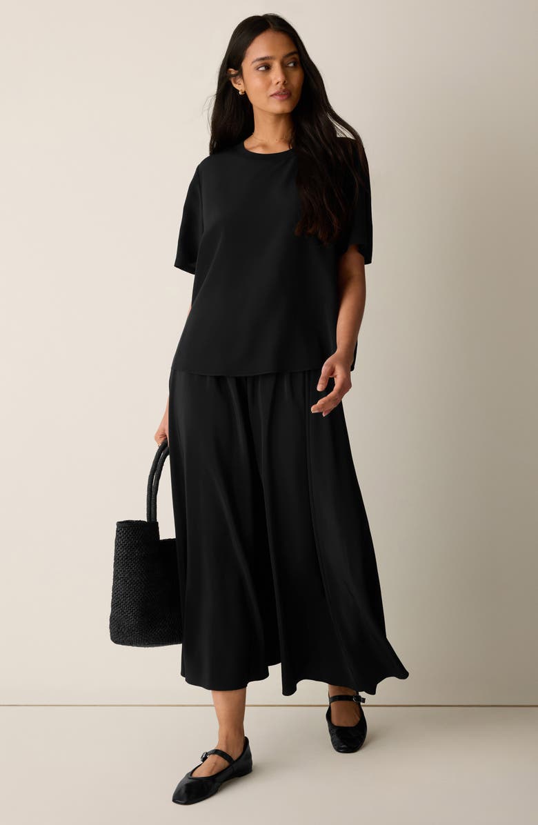 Eileen Fisher Silk Circle Maxi Skirt, Alternate, color, 