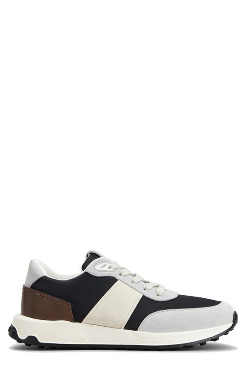 Tod's Colorblock Sneaker In Black